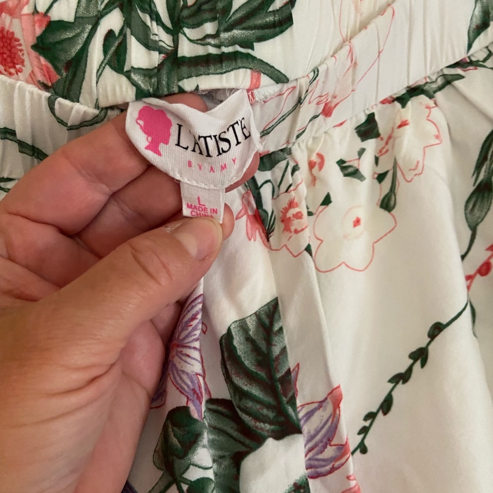 L'Atiste by Amy Floral Shorts - Picture 4 of 9